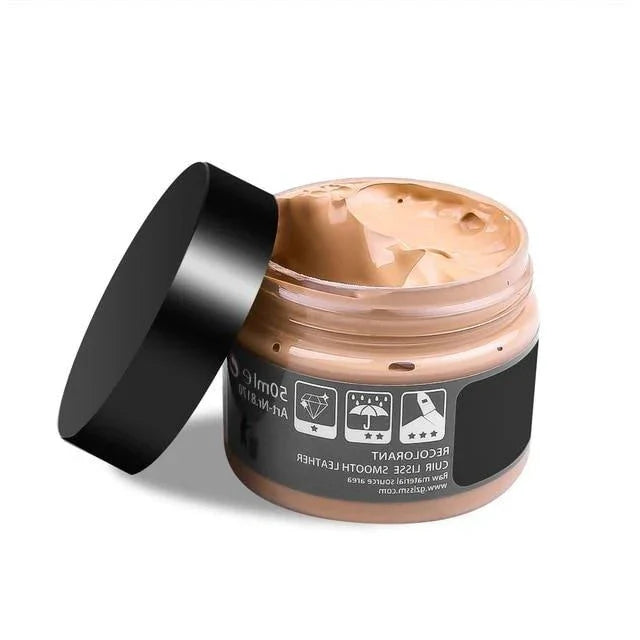 Leather Repair Gel with Tintable Base and Flexible Bond, 30ml Repair Kit for Seats Zolana