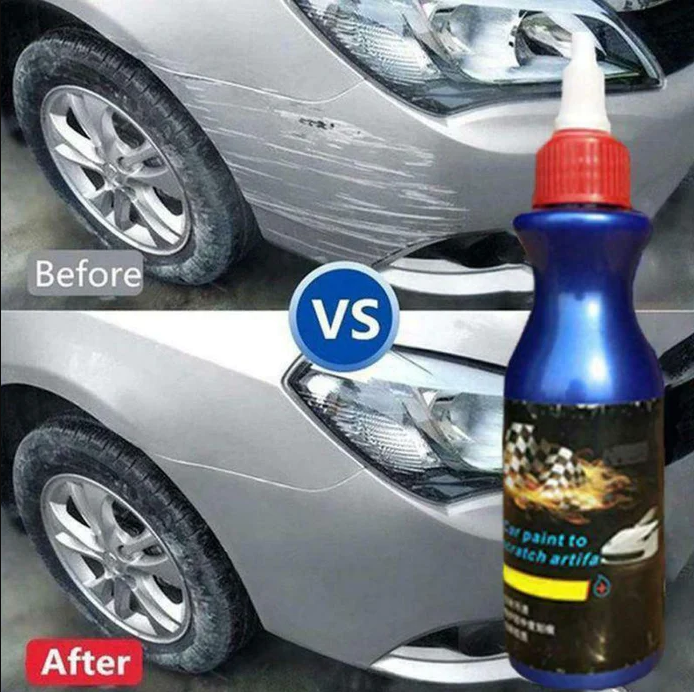 Car Scratch Remover with Microfine Polishing Compound and Microfiber Applicator, 100 ml