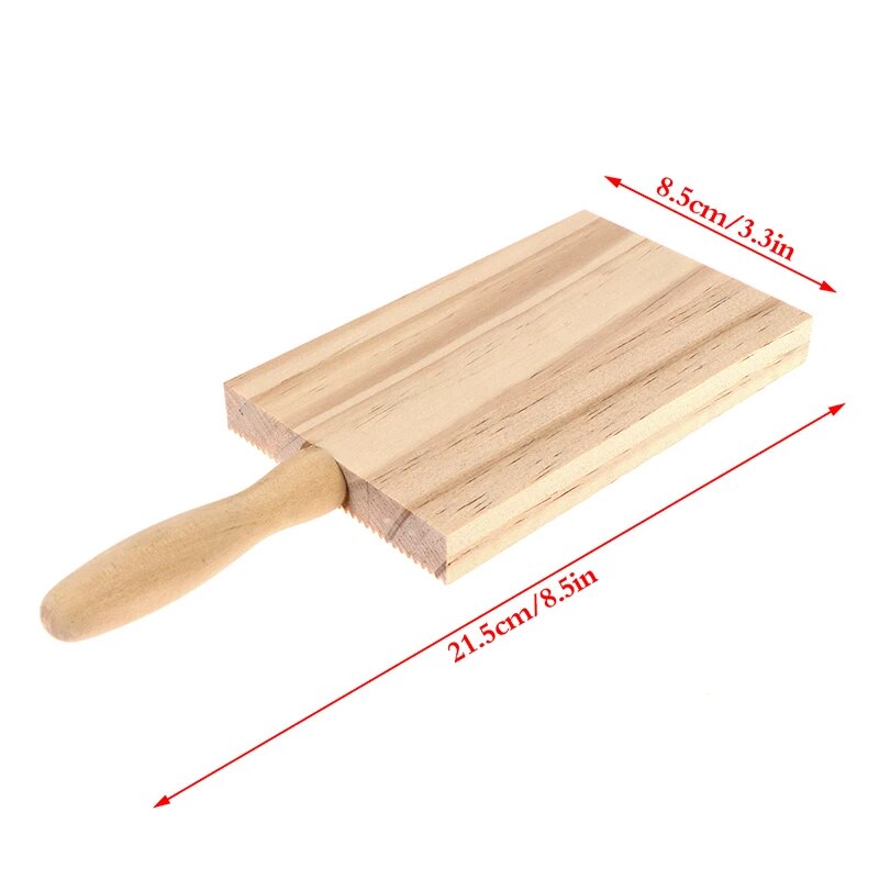 Wooden Garganelli Board: Essential Kitchen Tool for Pasta and Gnocchi Making