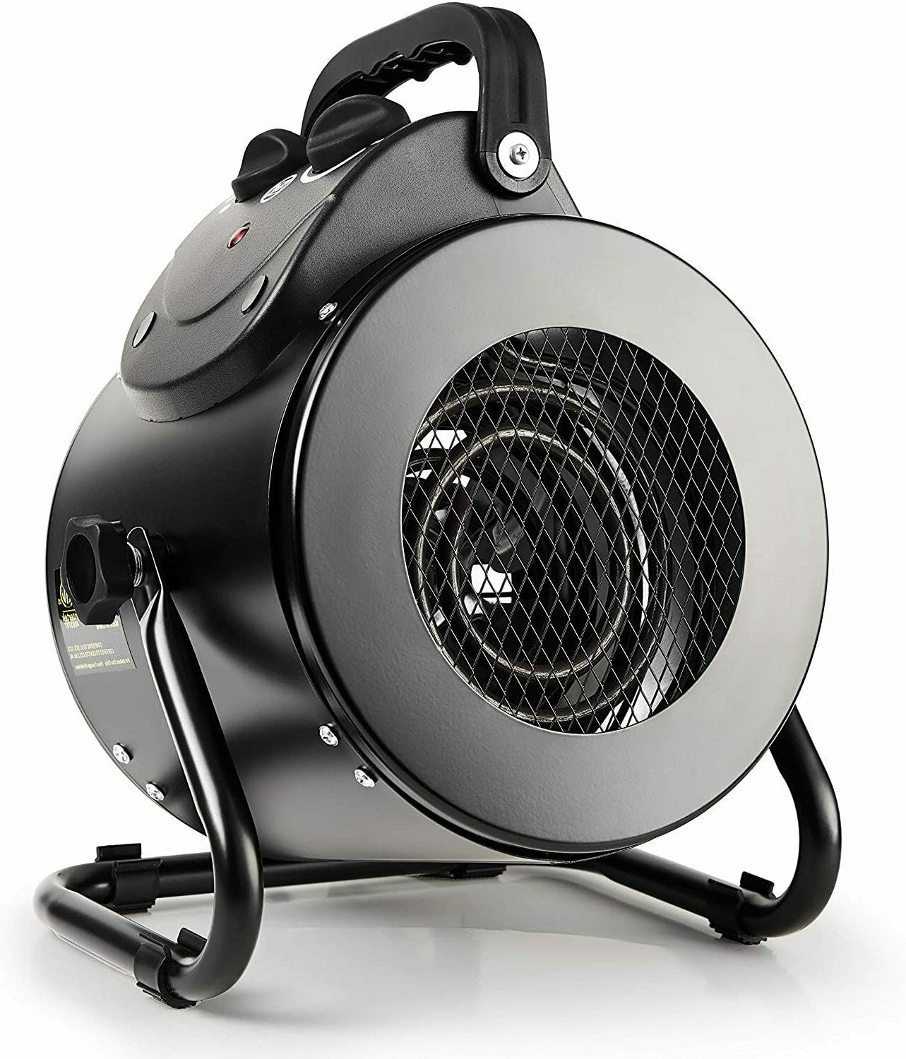 Electric Space Heater with Steel Coil and Quiet Fan, 1500W Covers 160 Sq Ft Zolana