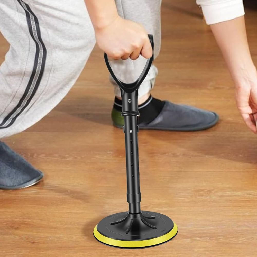 Stand Assist Handle with Wide Non-Slip Base and Adjustable Height, Lightweight Aluminum Zolana