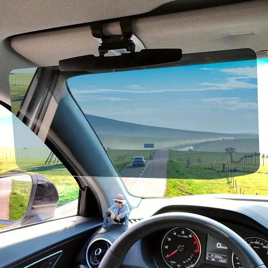 Car Sun Visor Shield with Polarized Lens and Multi-Angle Adjustment, Clip Mount Zolana