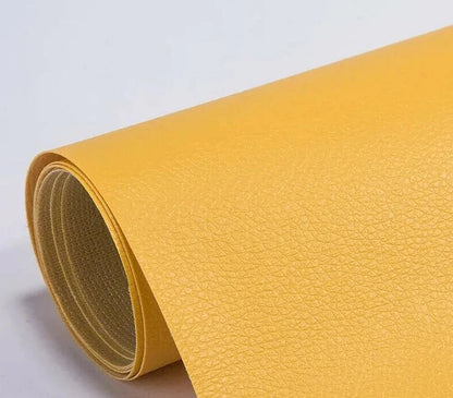 Leather Repair Patch with Self-Adhesive Backing and Water-Resistant Surface, 19.7x54.3in Zolana