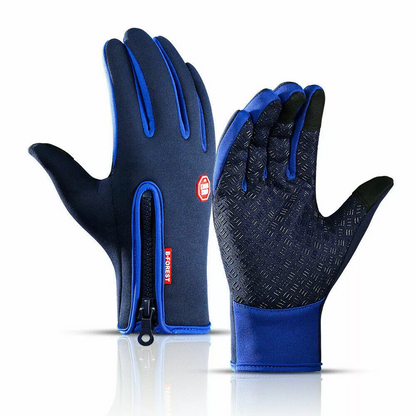 Touchscreen Winter Gloves with Thermal Lining and Non-Slip Palm, Adjustable Wrist