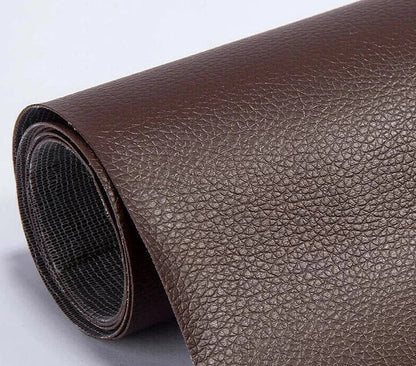Leather Repair Patch with Self-Adhesive Backing and Water-Resistant Surface, 19.7x54.3in Zolana