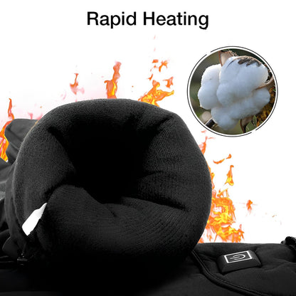 Rechargeable Heated Gloves with 3 Heat Levels and Water Resistant, One Size Fits Most Zolana