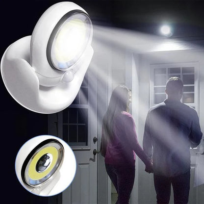 Outdoor Motion Sensor Light with Magnetic Mount and Weatherproof Housing, Battery Powered Zolana