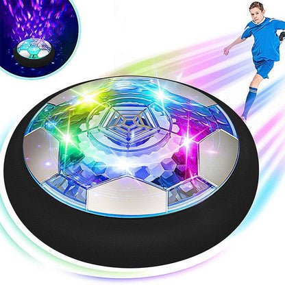 Hovering Soccer Ball with Soft Foam Bumper and Color-Changing LEDs, USB Rechargeable Zolana