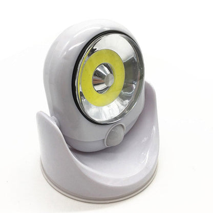 Outdoor Motion Sensor Light with Magnetic Mount and Weatherproof Design, Battery Powered