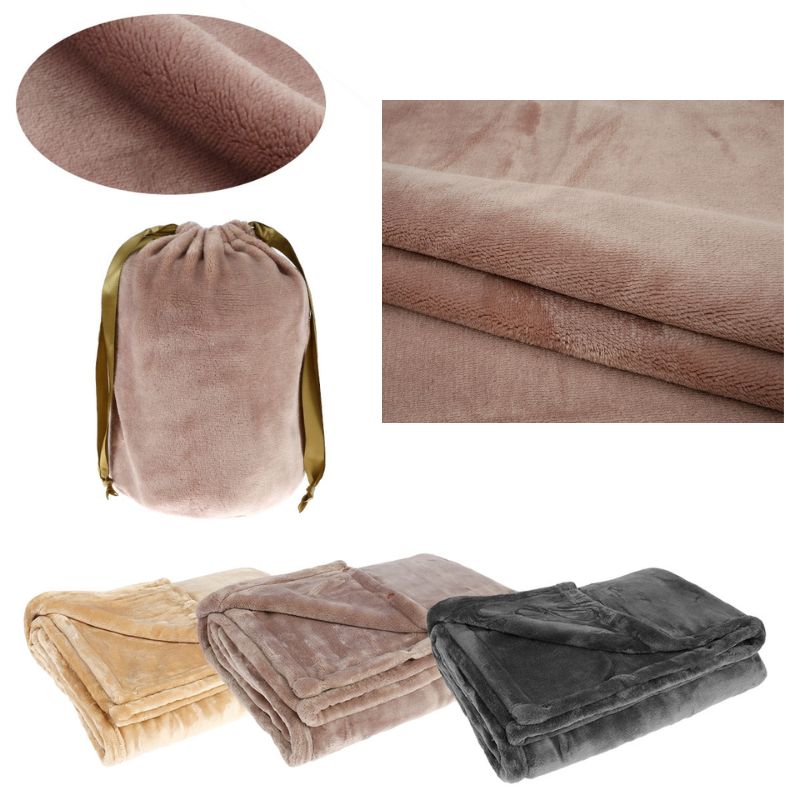 Heated Blanket with USB Power and Detachable Controller, Soft Flannel 63 x 33 Inch