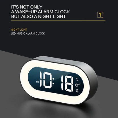Sunrise Alarm Clock with Dimmable Nightlight and Soothing Sounds, USB-C Rechargeable Zolana