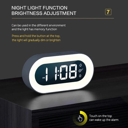 Sunrise Alarm Clock with Dimmable Nightlight and Soothing Sounds, USB-C Rechargeable Zolana