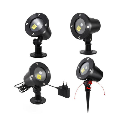 Laser Light Projector with Remote and Adjustable Mount, Red Green Projection Up to 5m