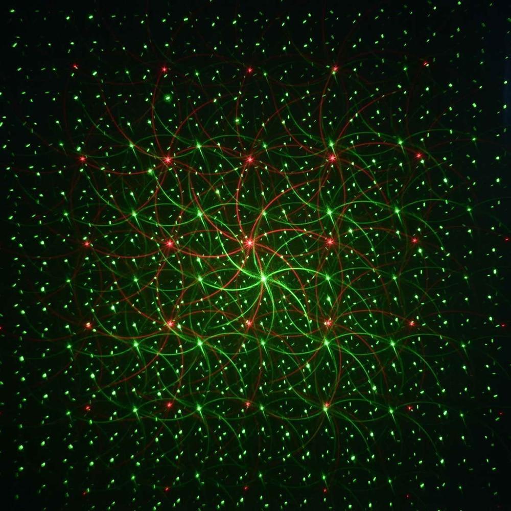 Laser Light Projector with Remote Timer and Red/Green LEDs, Weather-Resistant Outdoor Zolana