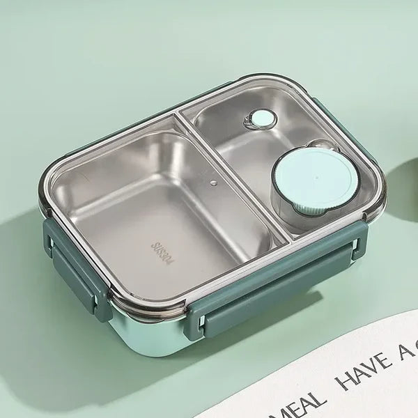 Vacuum Insulated Food Container with Leak-Resistant Lid and Dishwasher Safe, 3 Sizes