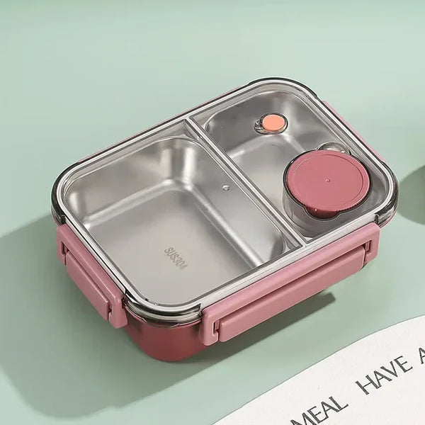 Vacuum Insulated Food Container with Leak-Resistant Lid and Dishwasher Safe, 3 Sizes