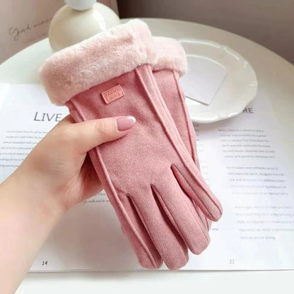Heated Gloves with 5000mAh Battery and Touchscreen Index Tips, Water-Resistant, 7-8 Hr