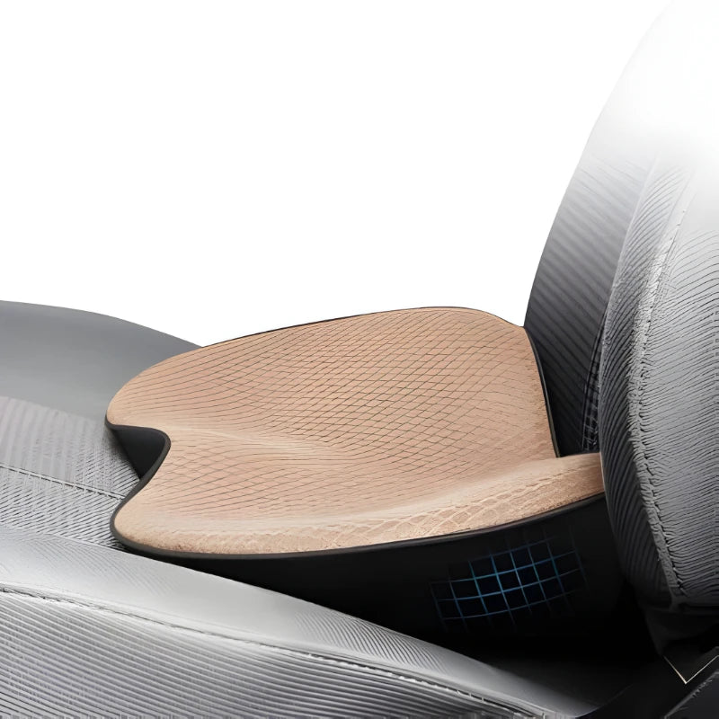 Car Seat Cushion with 3.5in Memory Foam and Contoured Support for Short Drivers Zolana