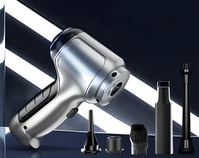 Cordless Car Vacuum with Brushless Motor and 4,000mAh Battery, 95,000 Pa Suction