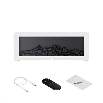 Humidifier and Air Purifier with Flame Effect, Aromatherapy Diffuser, 1.3L Tank Zolana