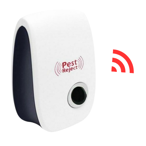 Ultrasonic Squirrel Repellent with Adaptive Frequency and Directional Beam, 100 to 800 SqFt