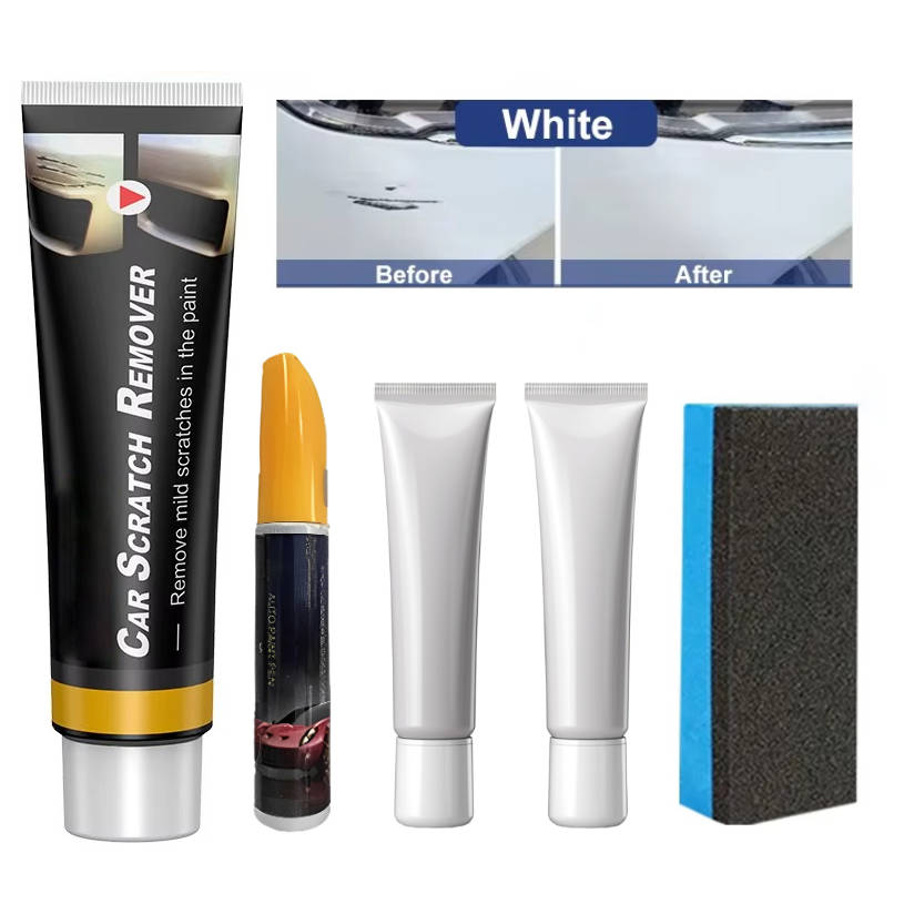 Car Scratch Repair Kit with Polishing Compound and Precision Applicator, High-Gloss Finish Zolana