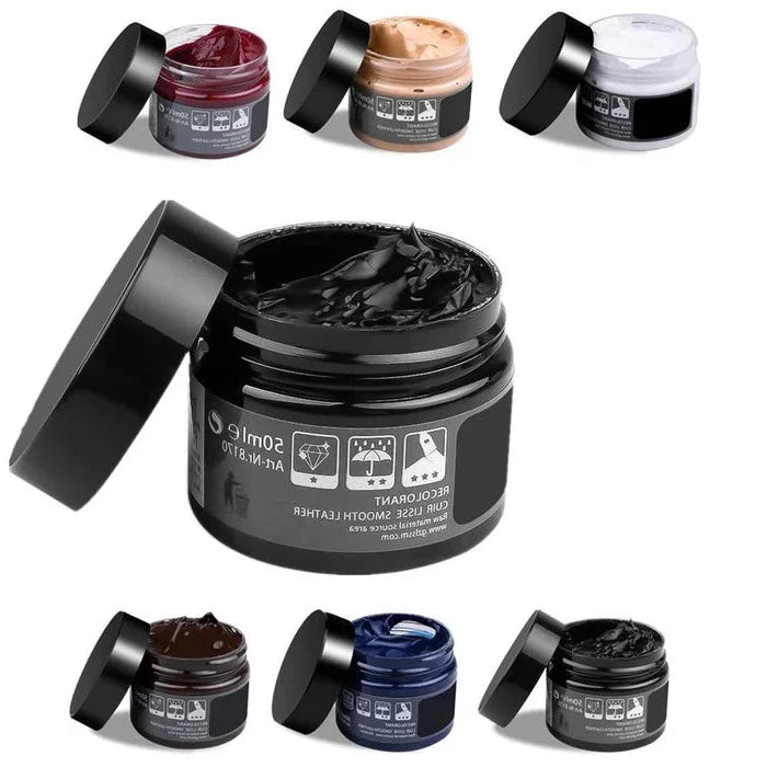 Leather Repair Gel with Tintable Base and Flexible Bond, 30ml Repair Kit for Seats Zolana