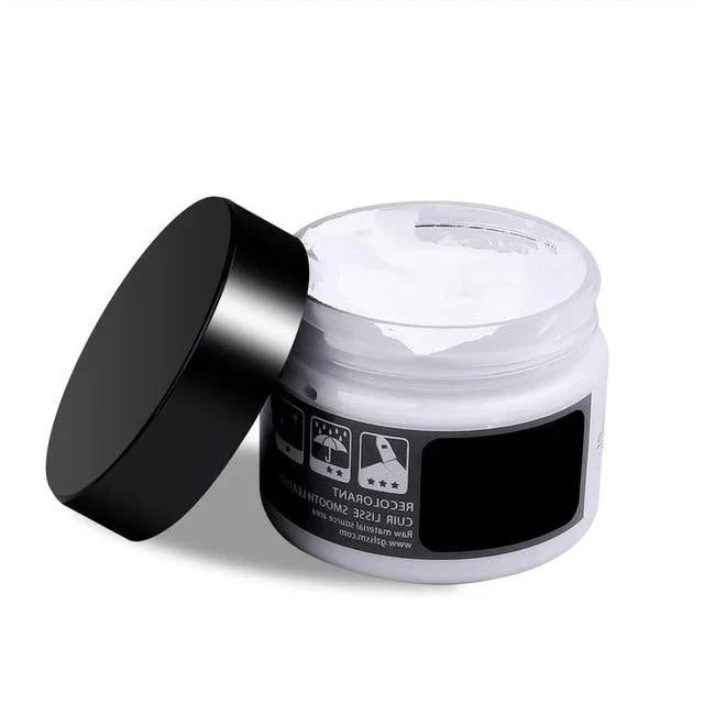 Leather Repair Gel Kit with Color Mixing Guide and Backing Patch, Flexible Finish