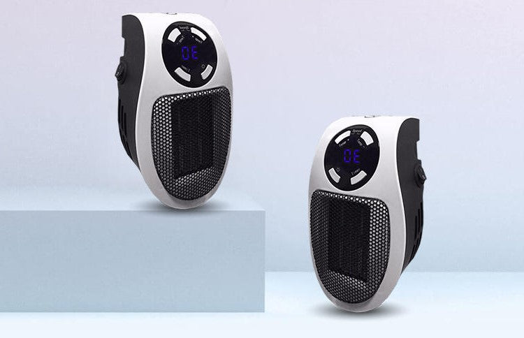 Portable Space Heater with 1500W Rapid Heating and Adjustable Thermostat, for 350 Sq Ft