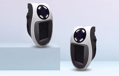 Portable Space Heater with 1500W Rapid Heating and Adjustable Thermostat, for 350 Sq Ft