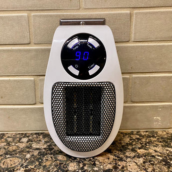 Portable Space Heater with 1500W Output and Programmable Timer, Up to 350 Sq Ft