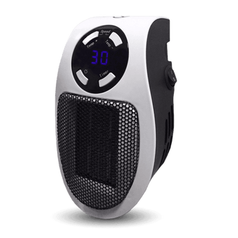 Portable Space Heater with 1500W Output and Programmable Timer, Up to 350 Sq Ft