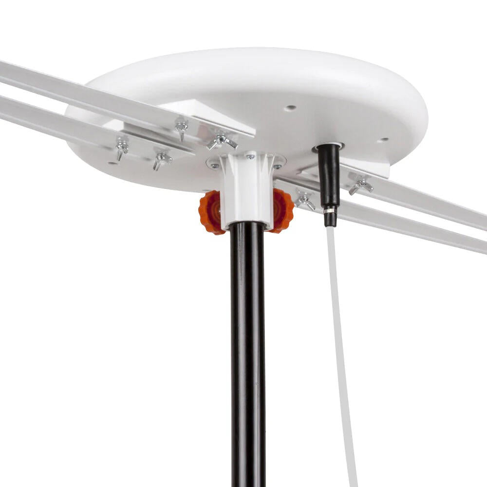 HDTV Antenna with Omnidirectional Reception and Interference Filter, USB/AC Power Zolana