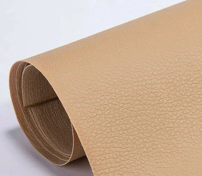 Leather Repair Patch with Self-Adhesive Backing and Water-Resistant Surface, 19.7x54.3in Zolana