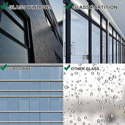 Telescopic Window Cleaning Tool with Spray and Microfiber Squeegee, Extends to 51 in