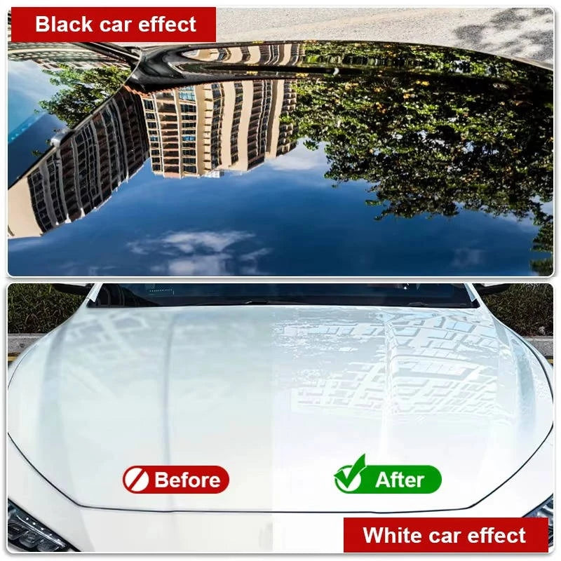 Car Ceramic Coating with 12-Month Hydrophobic Protection and Microfiber Towel Zolana