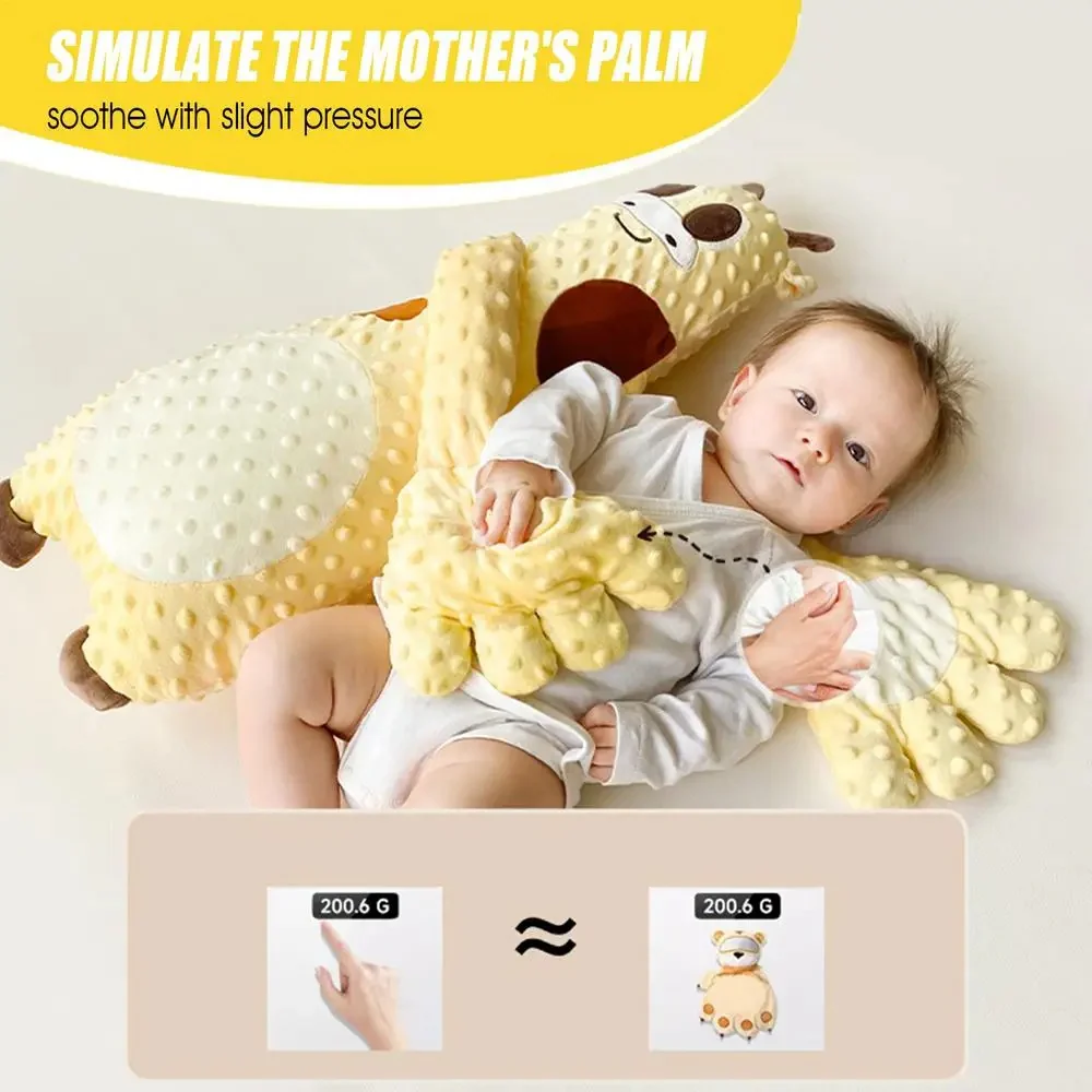 Baby Sleep Soother with Motorized Patting and Adjustable Remote, Rechargeable