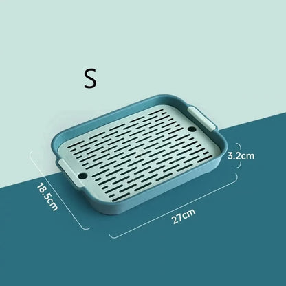 Corner Toilet Antiturnover Litter Box: Small Pet Cleaning Supplies