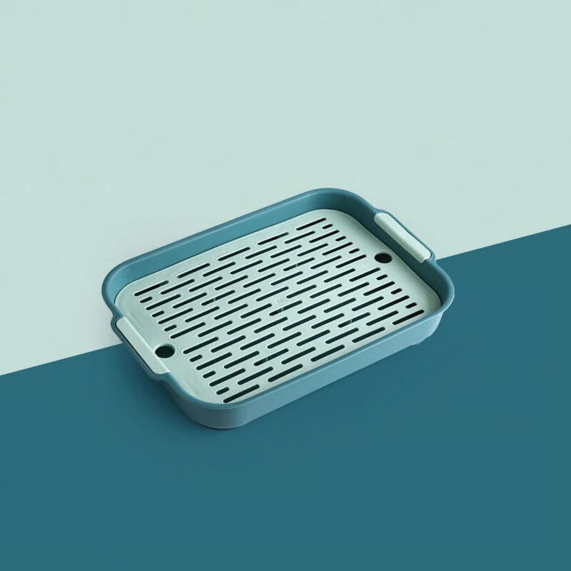 Corner Toilet Antiturnover Litter Box: Small Pet Cleaning Supplies