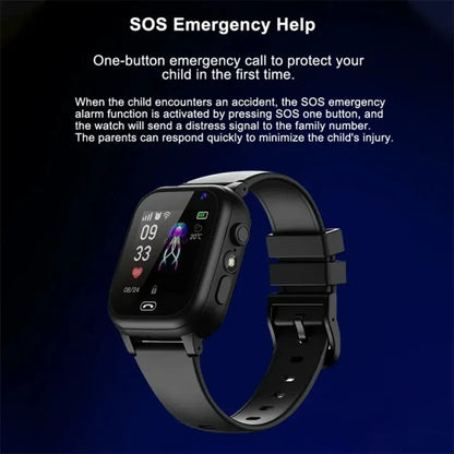 Kids GPS Watch with Real-Time Tracking and Two-Way Calling, 1.3" Touchscreen Zolana