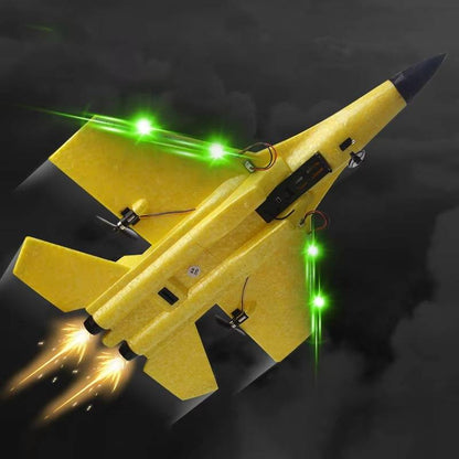 Beginner Remote Control Airplane with 3-Axis Gyro and Dual Rear Motors, 12-15 Min Flight