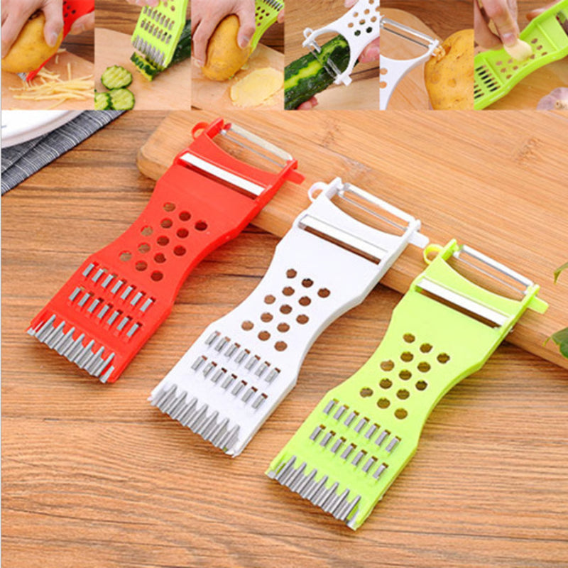 Carrot Grater & Vegetable Cutter Set: Essential Kitchen Tools for Home Cooking