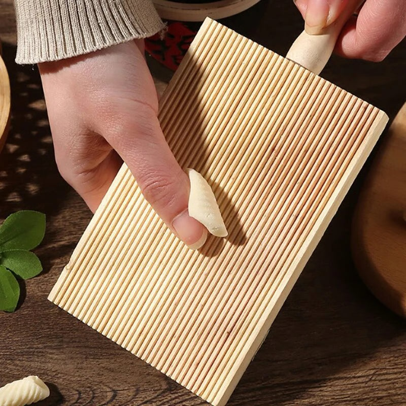 Wooden Garganelli Board: Essential Kitchen Tool for Pasta and Gnocchi Making