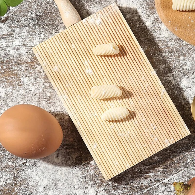 Wooden Garganelli Board: Essential Kitchen Tool for Pasta and Gnocchi Making