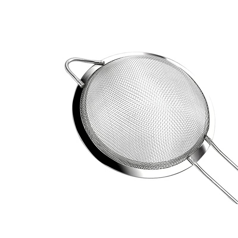 Stainless Steel Oil Strainer with Fine Wire Mesh Essential Baking & Frying Kitchen Tool