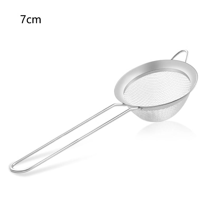 Stainless Steel Oil Strainer with Fine Wire Mesh Essential Baking & Frying Kitchen Tool