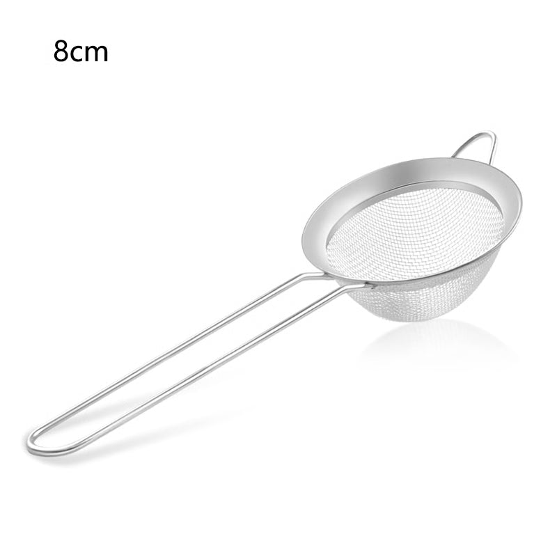 Stainless Steel Oil Strainer with Fine Wire Mesh Essential Baking & Frying Kitchen Tool