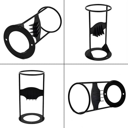 Log Splitting Wedge with Round Top Handle and Reinforced Base, Cast Iron