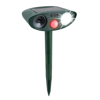 Ultrasonic Deer Deterrent with Solar Power and Motion Activation, 4-Pack for 2,400 Sq Ft Zolana