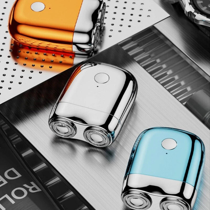 Compact Electric Shaver with Magnetic USB Charging and Waterproof Head, 60-80 Min Runtime Zolana